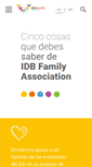 Mobile Screenshot of iadbfamilyassociation.org